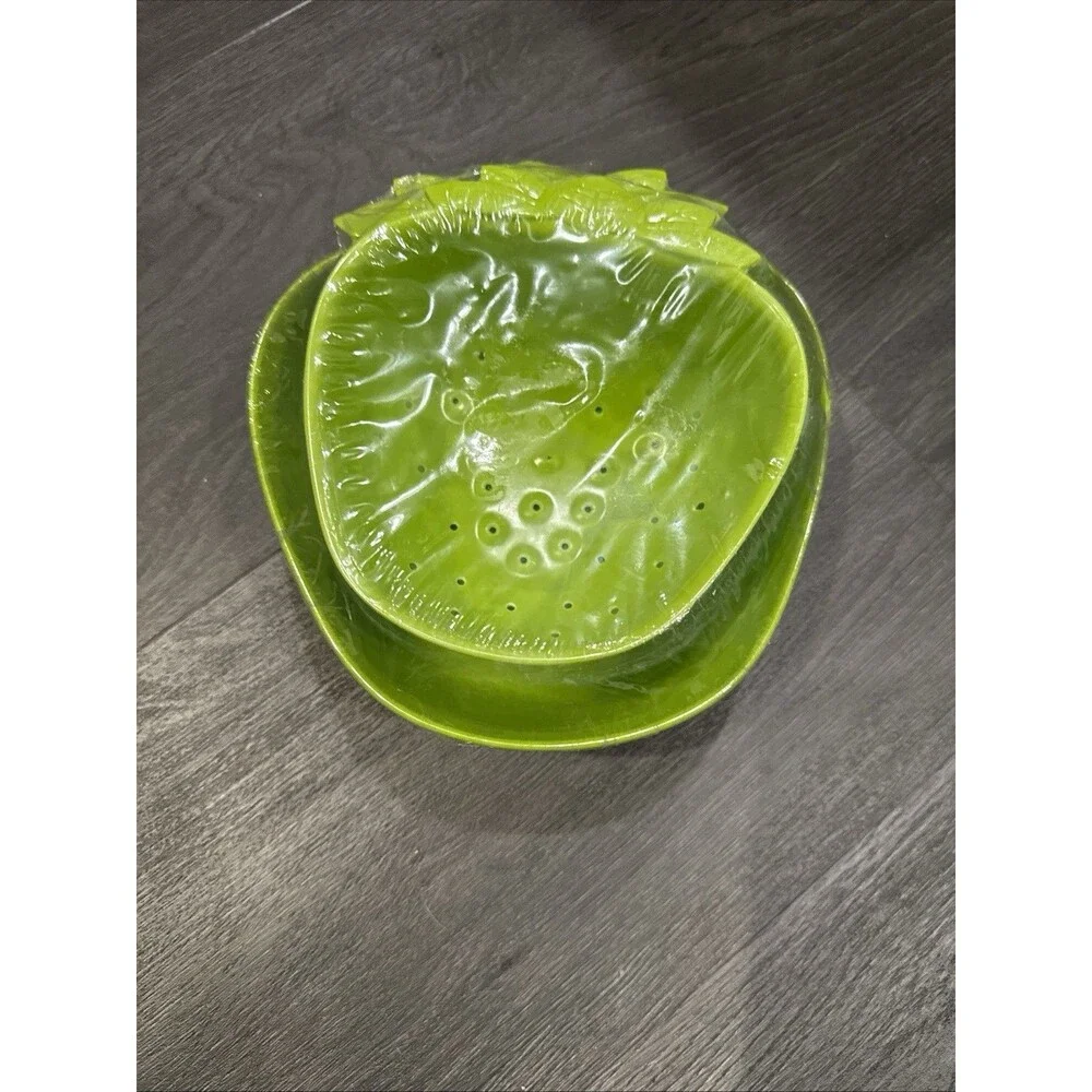 Vintage Strawberry Colander And Bowl